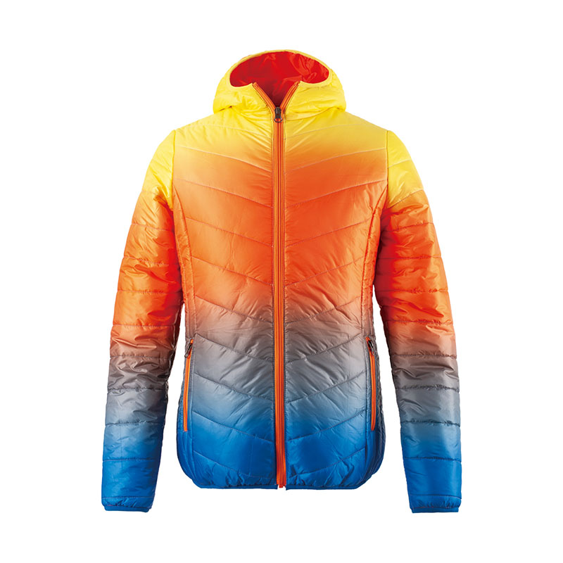 Lightweight travel hooded down jacket