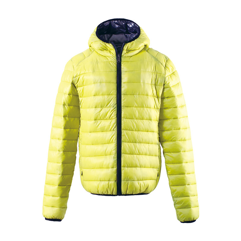 Super lightweight hooded down jacket in beautiful colors