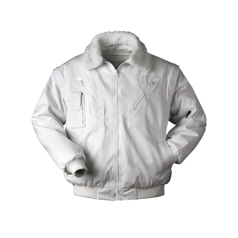 Fleece Collar Men’s Bomber Jacket