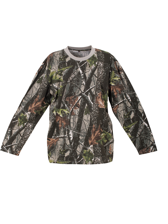 CAMO LONG SLEEVE SHIRT
